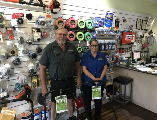 Business Owners Mitchelton Mowers